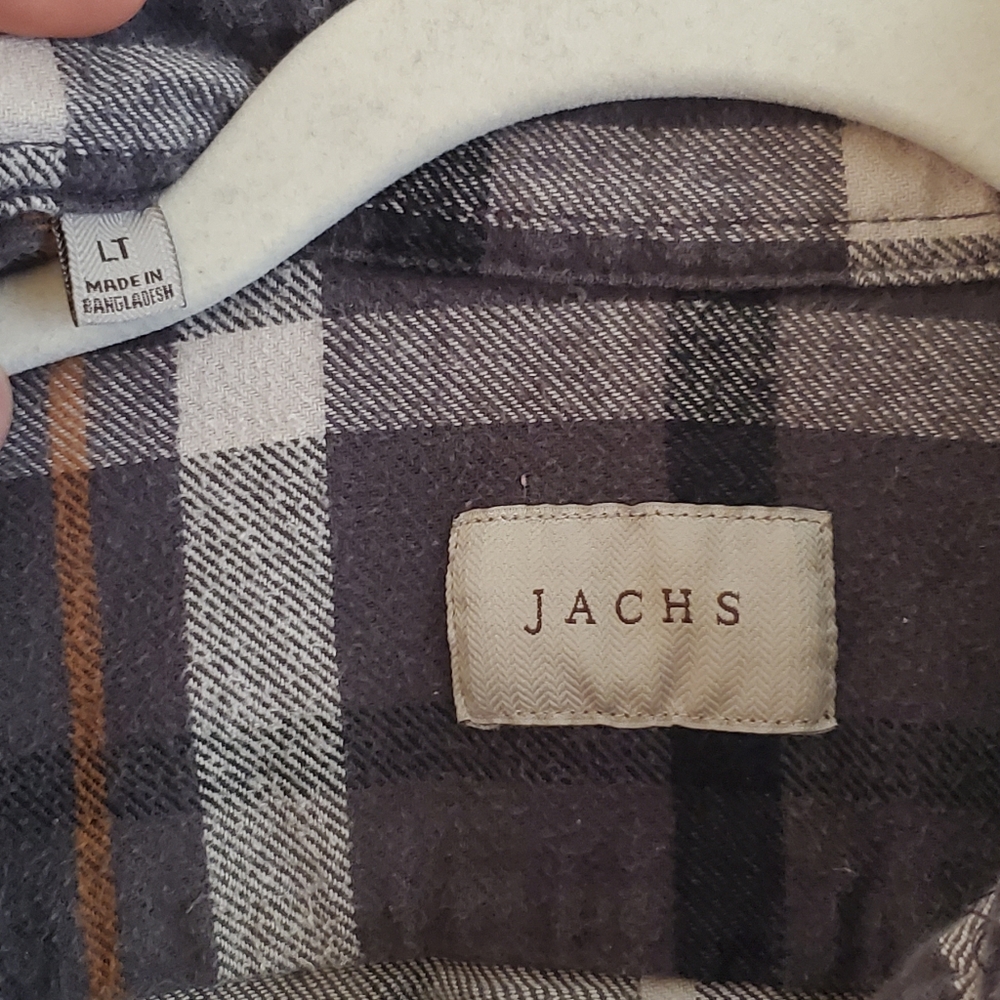 Jachs Button Down Flannel Shacket - image 3